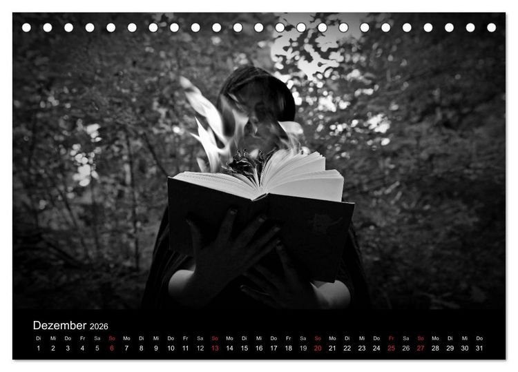 Produktbild: Hexen (Tischkalender 2026 DIN A5 quer), CALVENDO Monatskalender
