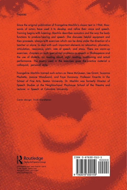 Produktbild: Speech for the Stage