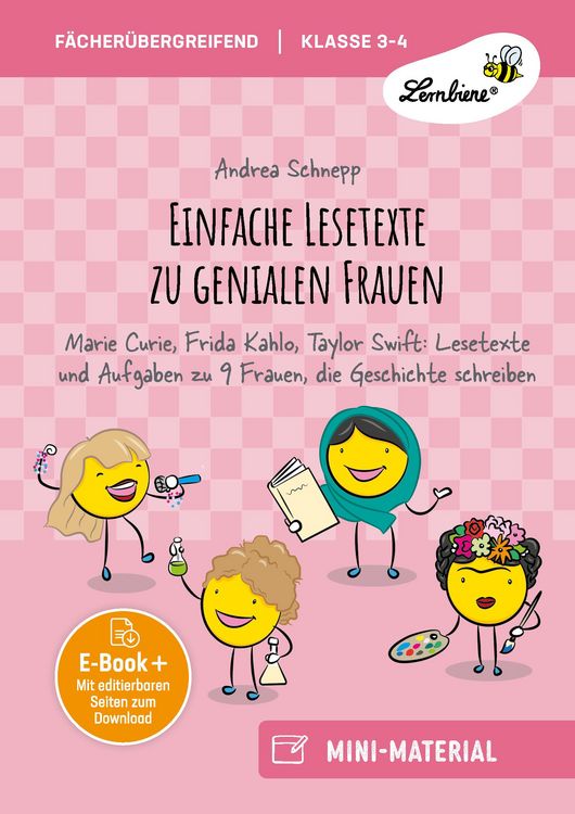Produktbild: Einfache Lesetexte zu genialen Frauen