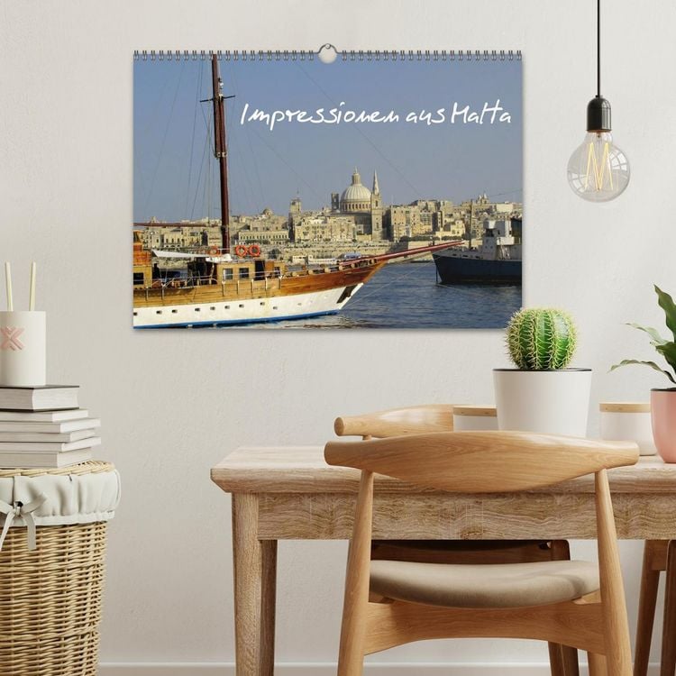 Produktbild: Impressionen aus Malta (Wandkalender 2026 DIN A3 quer), CALVENDO Monatskalender