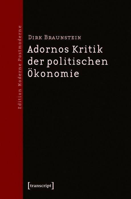 Produktbild: Adornos Kritik der politischen &Ouml;konomie