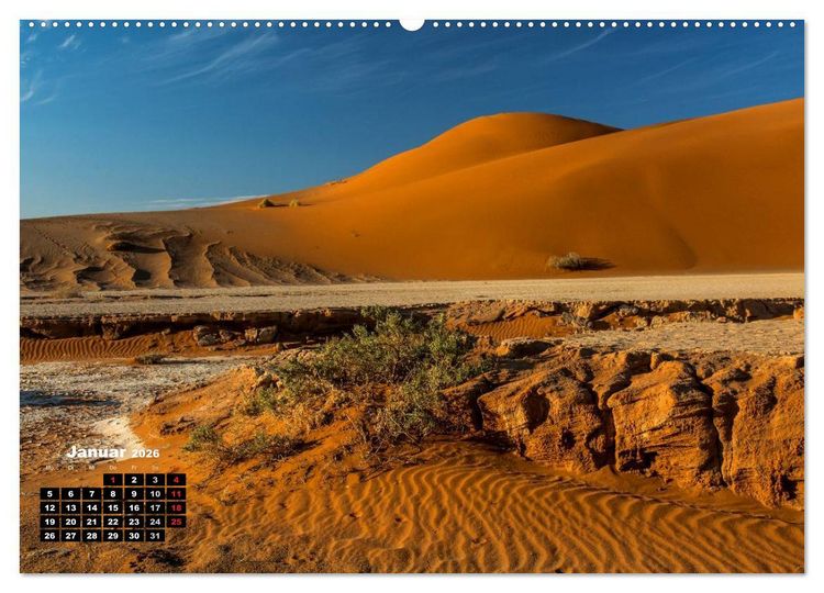 Produktbild: Blickpunkte in Namibia (Wandkalender 2026 DIN A2 quer), CALVENDO Monatskalender