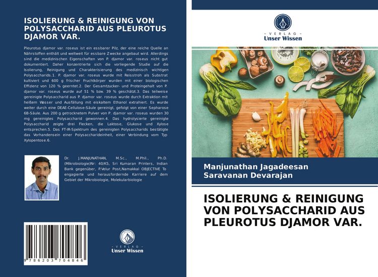 Produktbild: Isolierung & Reinigung von Polysaccharid Aus Pleurotus Djamor Var.