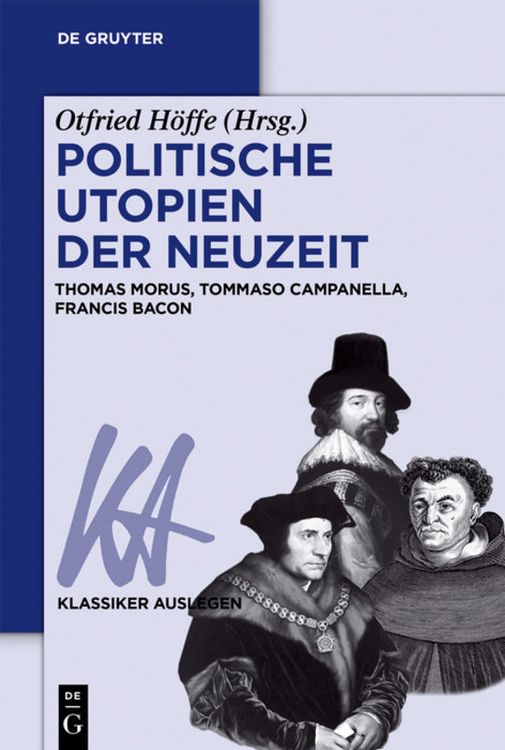 Produktbild: Politische Utopien der Neuzeit