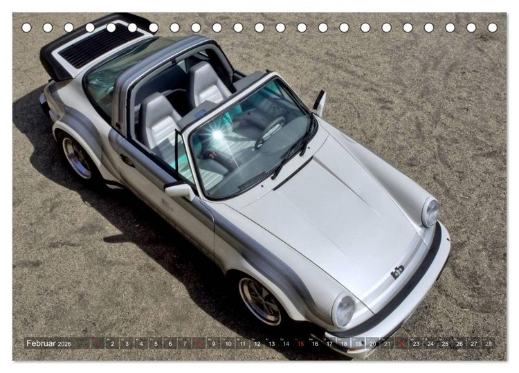 Produktbild: Ein Porsche muss es schon sein! (Tischkalender 2026 DIN A5 quer), CALVENDO Monatskalender