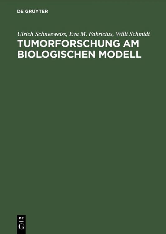 Produktbild: Tumorforschung am biologischen Modell