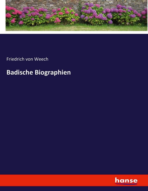 Produktbild: Badische Biographien