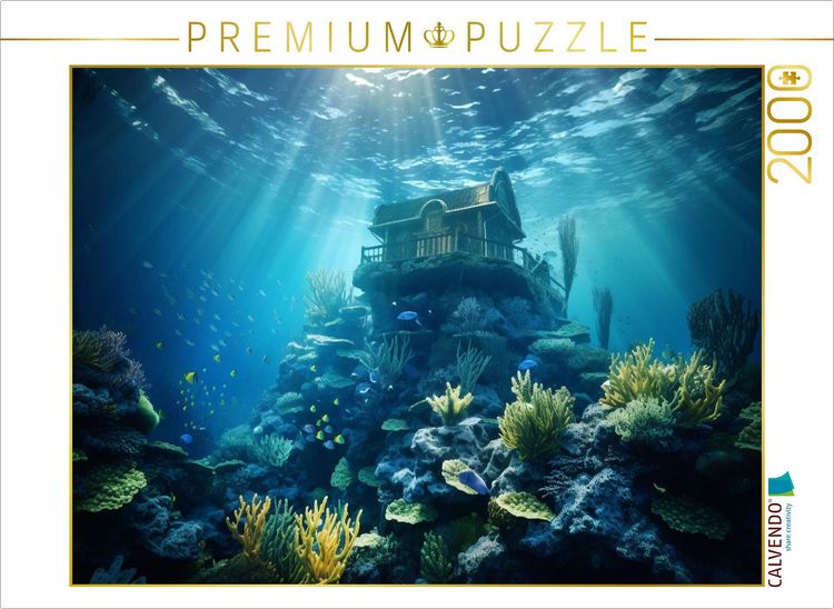 Produktbild: CALVENDO Puzzle Ein Motiv aus dem Kalender "Am Grunde des Meeres" | 2000 Teile Lege-Gr&ouml;&szlig;e 90x67cm Foto-Puzzle f&uuml;r gl&uuml;ckliche Stunden