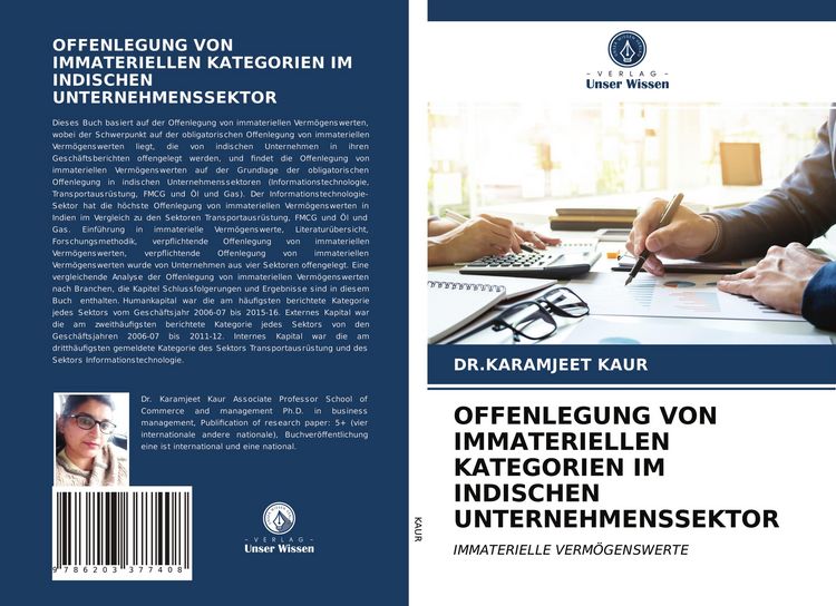 Produktbild: Offenlegung von Immateriellen Kategorien im Indischen Unternehmenssektor