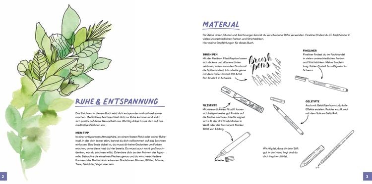 Produktbild: Das R&uuml;ckw&auml;rts-Ausmalbuch Botanical Art