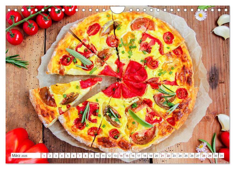 Produktbild: Alte Historische Tomaten (Wandkalender 2026 DIN A4 quer), CALVENDO Monatskalender