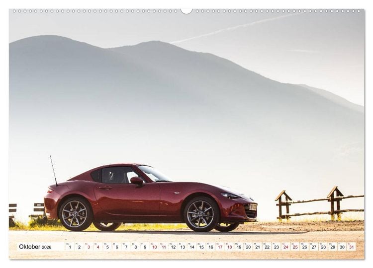 Produktbild: Ich liebe Miata (Wandkalender 2026 DIN A2 quer), CALVENDO Monatskalender