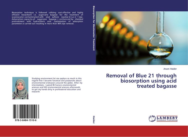 Produktbild: Removal of Blue 21 through biosorption using acid treated bagasse
