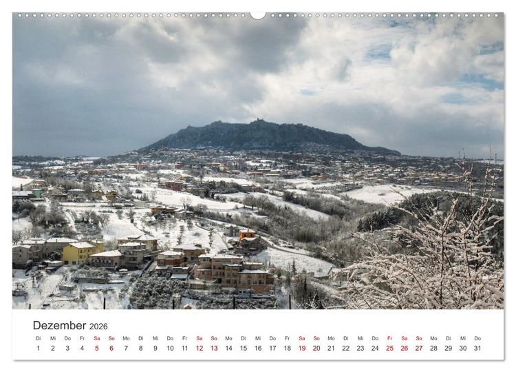 Produktbild: San Marino Die &auml;lteste Republik der Welt (Wandkalender 2026 DIN A2 quer), CALVENDO Monatskalender