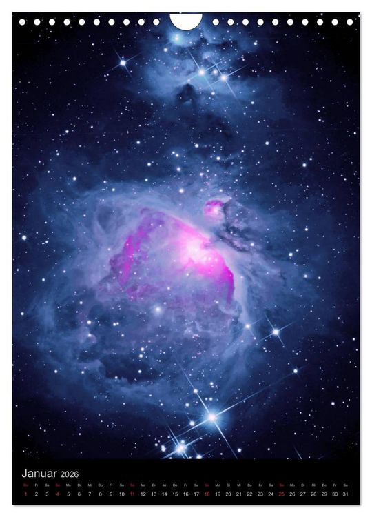 Produktbild: Sch&ouml;nheit des Universums (Wandkalender 2026 DIN A4 hoch), CALVENDO Monatskalender