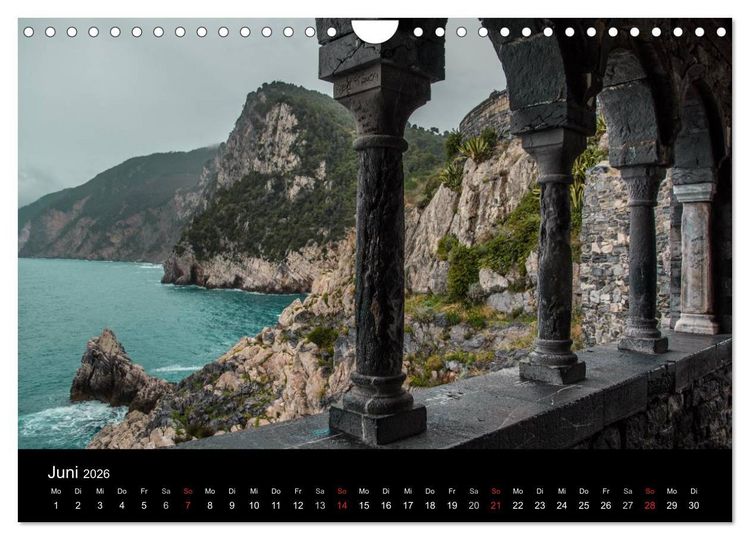 Produktbild: Bella Italia &ndash; Impressionen aus der Toskana und Ligurien (Wandkalender 2026 DIN A4 quer), CALVENDO Monatskalender