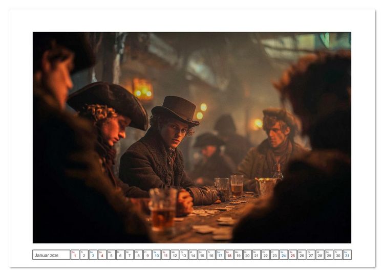 Produktbild: Die letzte Fahrt der Sturmkr&auml;he (hochwertiger Premium Wandkalender 2026 DIN A2 quer), Kunstdruck in Hochglanz