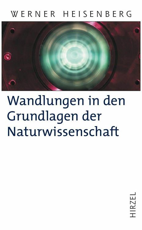 Produktbild: Wandlungen in den Grundlagen der Naturwissenschaft