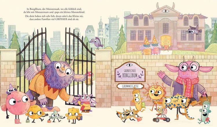 Produktbild: Eins ist monsterwunderbar! Ein liebevolles Bilderbuch &uuml;ber Ein-Kind-Familien