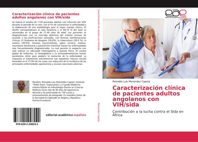 Produktbild: Caracterizaci&oacute;n cl&iacute;nica de pacientes adultos angolanos con VIH/sida