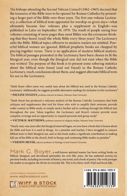 Produktbild: The Roman Catholic Lectionary and the Bible