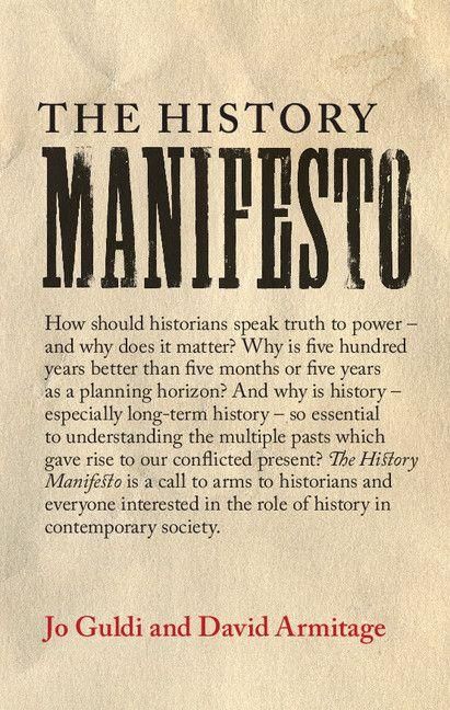 Produktbild: The History Manifesto