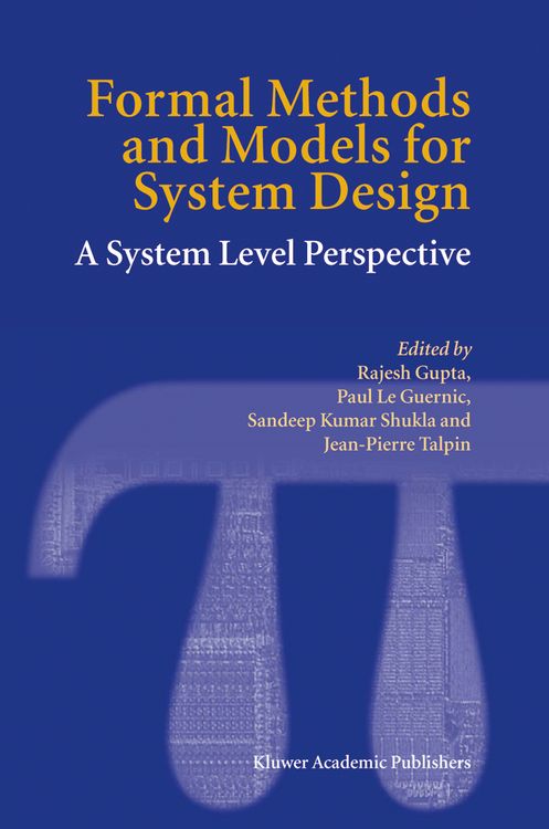 Produktbild: Formal Methods and Models for System Design