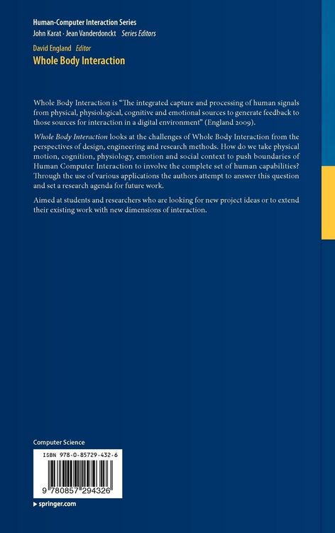 Produktbild: Whole Body Interaction