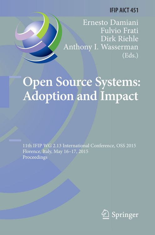 Produktbild: Open Source Systems: Adoption and Impact