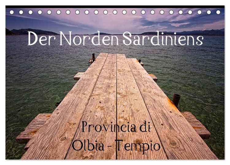Produktbild: Der Norden Sardiniens (Tischkalender 2026 DIN A5 quer), CALVENDO Monatskalender
