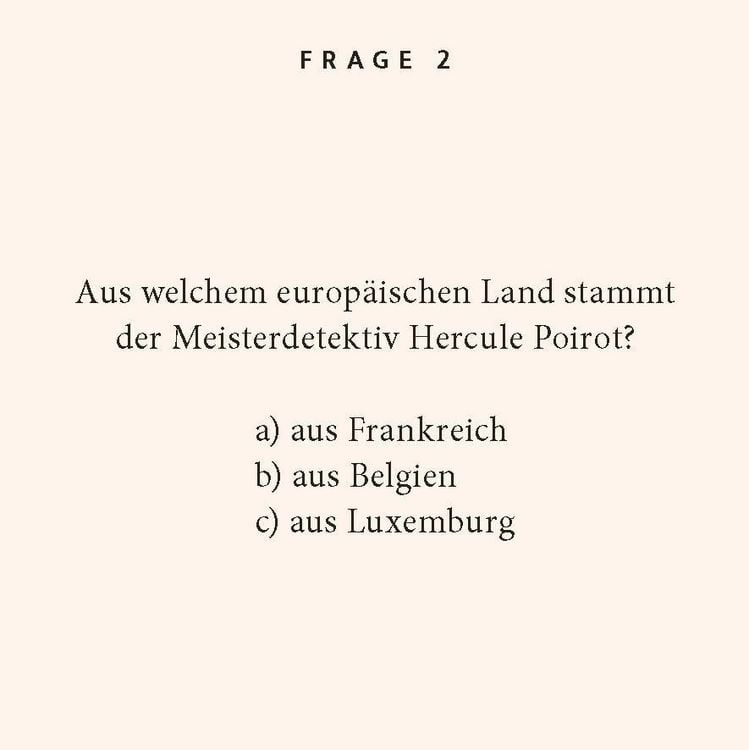 Produktbild: Ber&uuml;hmte Detektive-Quiz