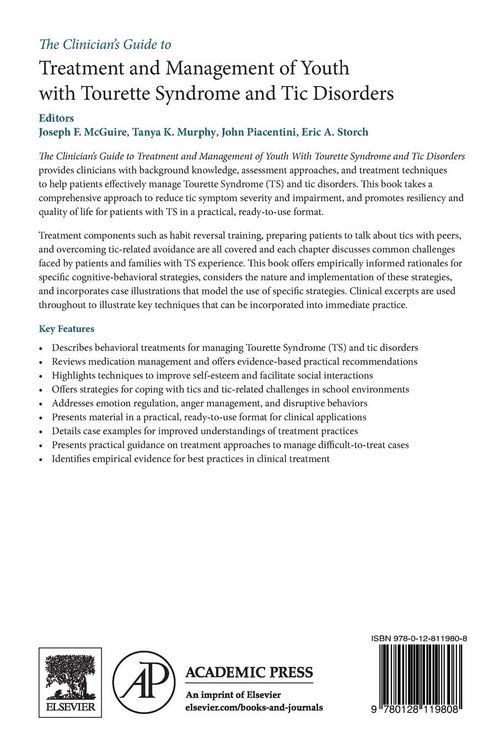 Produktbild: The Clinician's Guide to Treatment and Management of Youth with Tourette Syndrome and Tic Disorders