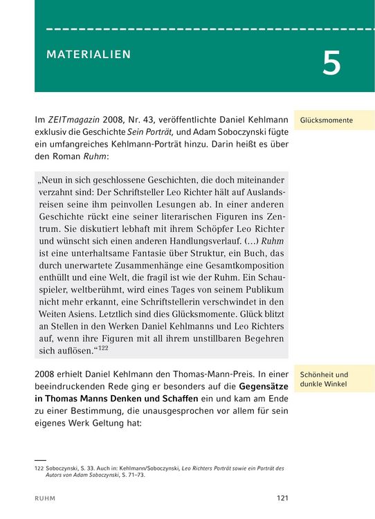Produktbild: Ruhm von Daniel Kehlmann