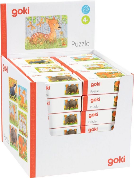Produktbild: Minipuzzle Waldtiere