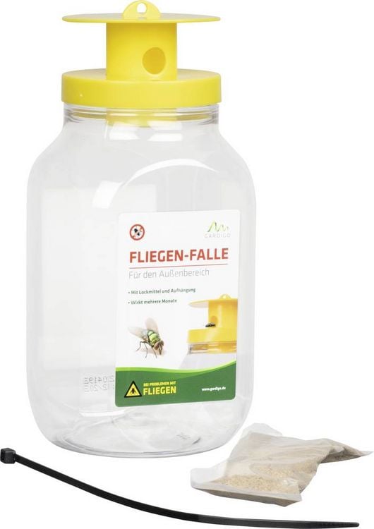 Produktbild: Gardigo 66805 Fliegenfalle Abwehrstoff (&Oslash; x H) 86mm x 195mm 1St.