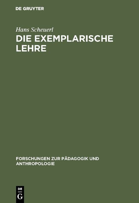 Produktbild: Die exemplarische Lehre