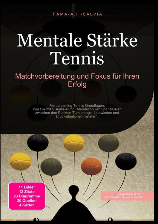 Produktbild: Mentale St&auml;rke Tennis: Matchvorbereitung und Fokus f&uuml;r Ihren Erfolg