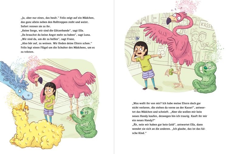 Produktbild: Die Glitzerbande hilft immer! (Leider wird es dann meist schlimmer)