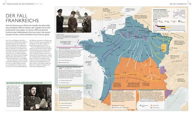 Produktbild: Der Zweite Weltkrieg in Karten