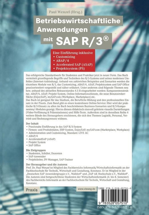 Produktbild: Betriebswirtschaftliche Anwendungen mit SAP R/3&reg;
