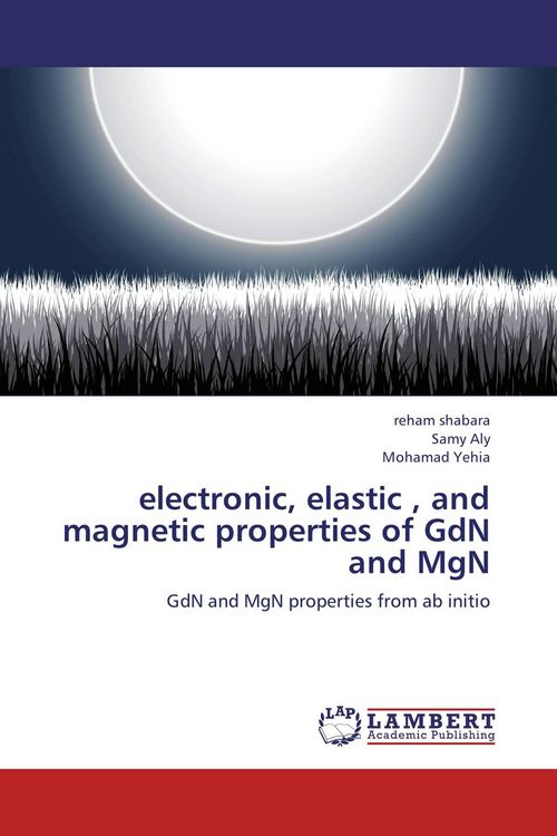 Produktbild: Electronic, elastic , and magnetic properties of GdN and MgN