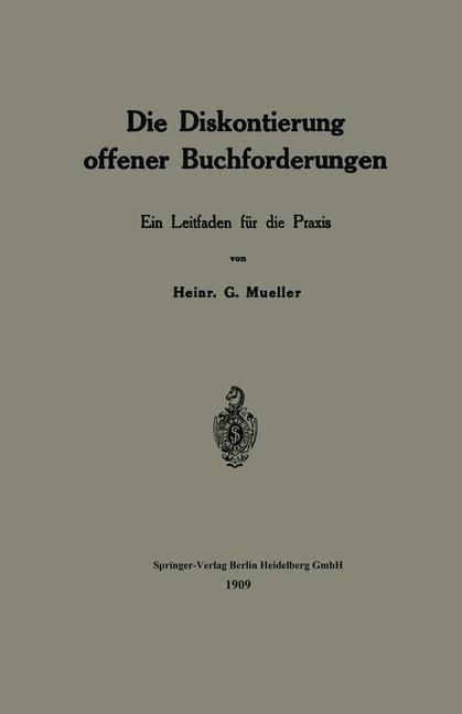 Produktbild: Die Diskontierung offener Buchforderungen