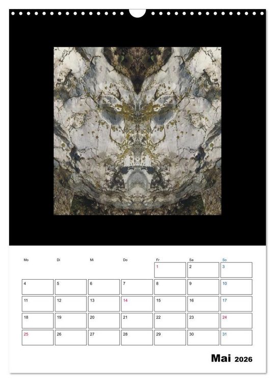 Produktbild: Nature's Faces (Wandkalender 2026 DIN A3 hoch), CALVENDO Monatskalender