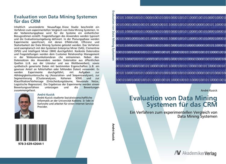 Produktbild: Evaluation von Data Mining Systemen f&uuml;r das CRM