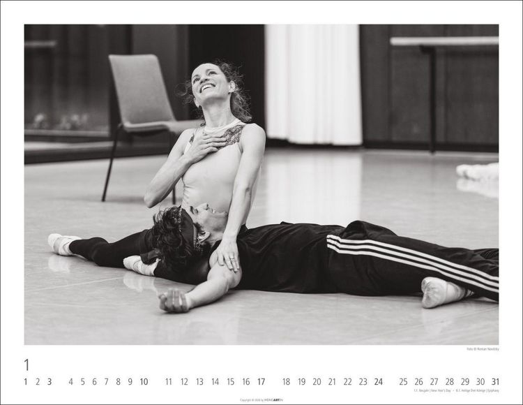 Produktbild: Ballettsaal - Stuttgarter Ballett Kalender 2027 - Stuttgarter Ballett