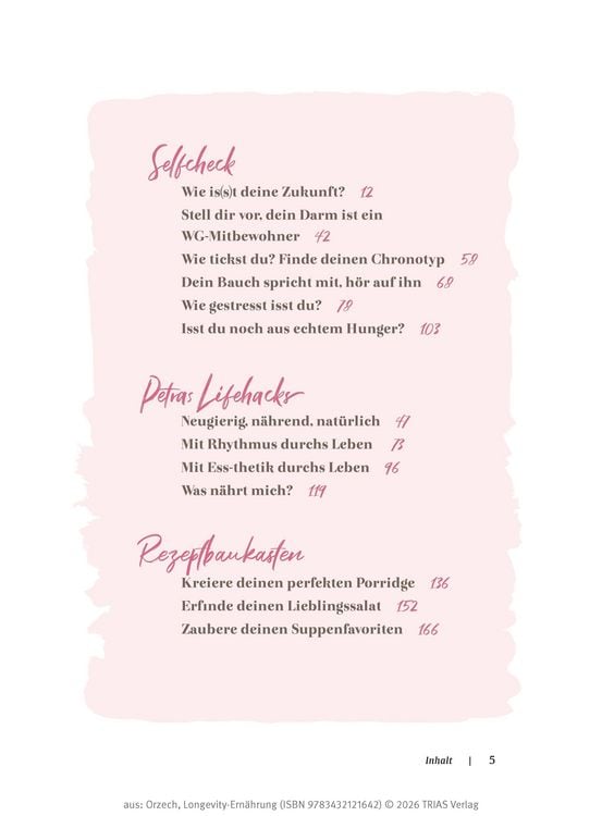 Produktbild: Longevity-Ern&auml;hrung