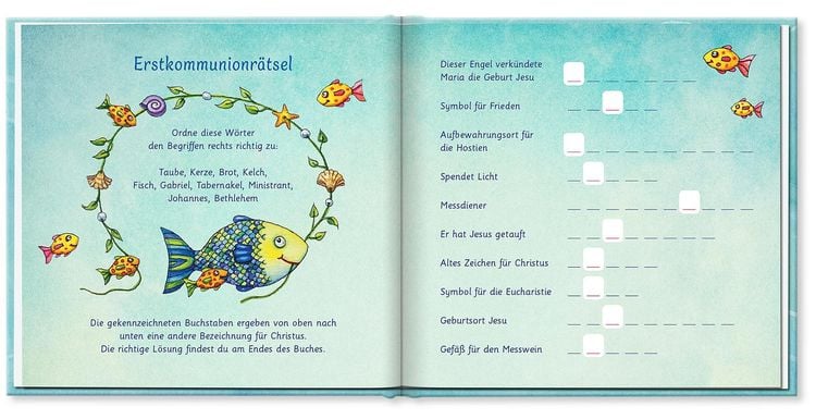 Produktbild: Der Wunschfisch. Geschenkbuch zur Erstkommunion