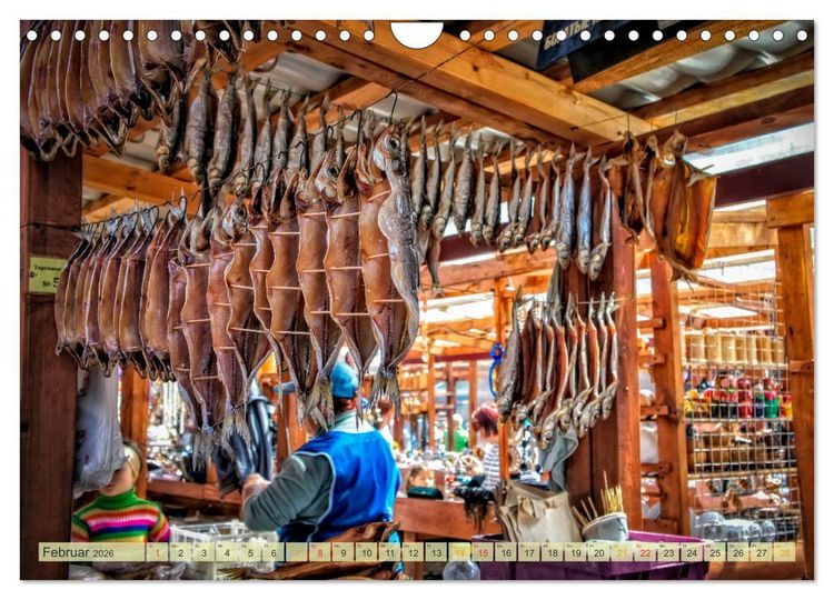 Produktbild: M&auml;rkte der Welt (Wandkalender 2026 DIN A4 quer), CALVENDO Monatskalender