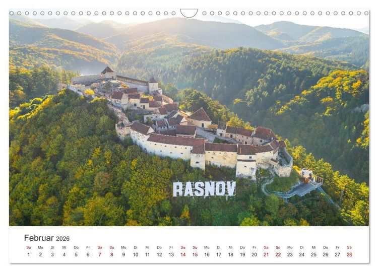 Produktbild: Rum&auml;nien - Zwischen Gebirgen und dem Meer. (Wandkalender 2026 DIN A3 quer), CALVENDO Monatskalender