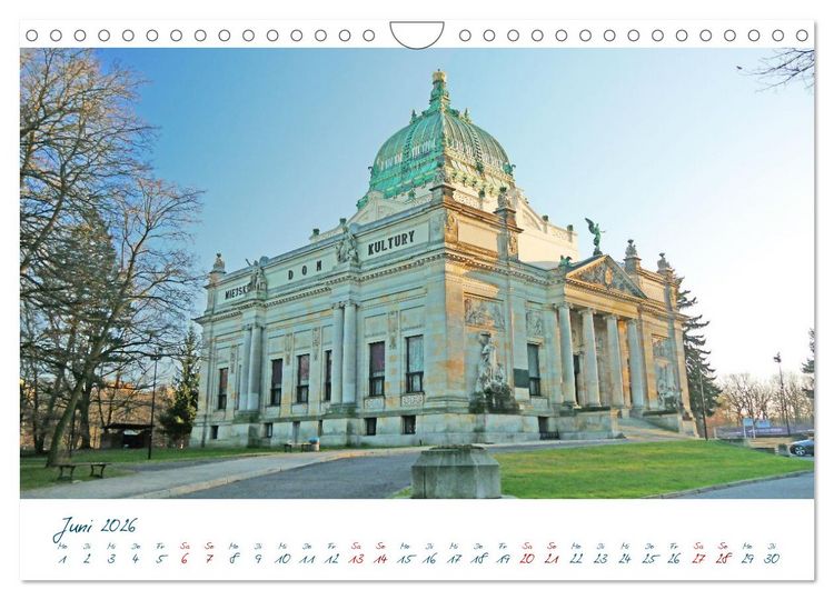 Produktbild: G&ouml;rlitz /Zgorzelec &ndash; &Uuml;ber die Nei&szlig;e nach Polen und zur&uuml;ck (Wandkalender 2026 DIN A4 quer), CALVENDO Monatskalender